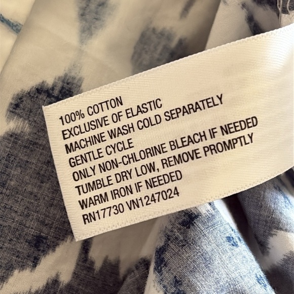 NWT Universal Thread Smocked Cut-Out Maxi Sundress Blue White Multicolor Size S - Picture 13 of 14